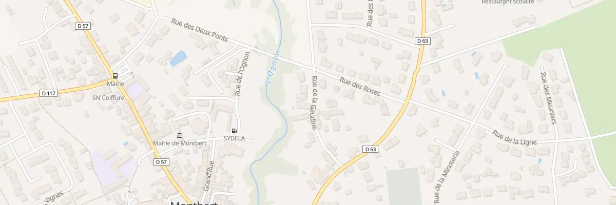 Plan du 7 Rue de la Gaudine à Montbert