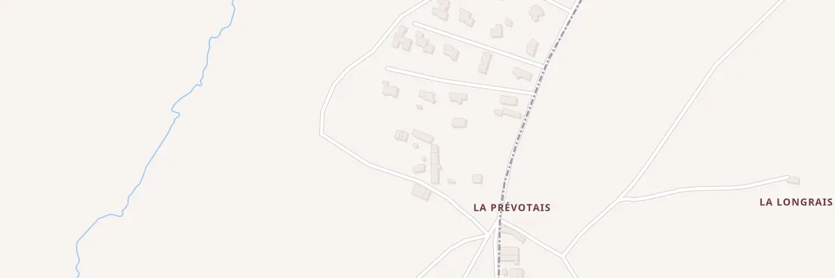 Plan du 5104 La Prevotais à Gahard
