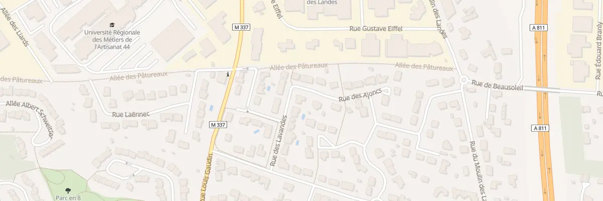 Plan du 12 Rue des Lavandes à Sainte-Luce-sur-Loire