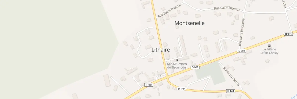 Plan du 7 Rte de Prétot à Montsenelle
