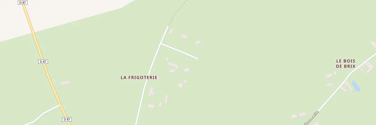 Plan du 18 Che de la Frigoterie à Tamerville