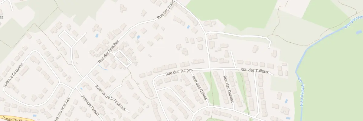 Plan du 51 Rue des Tulipes à Vertou