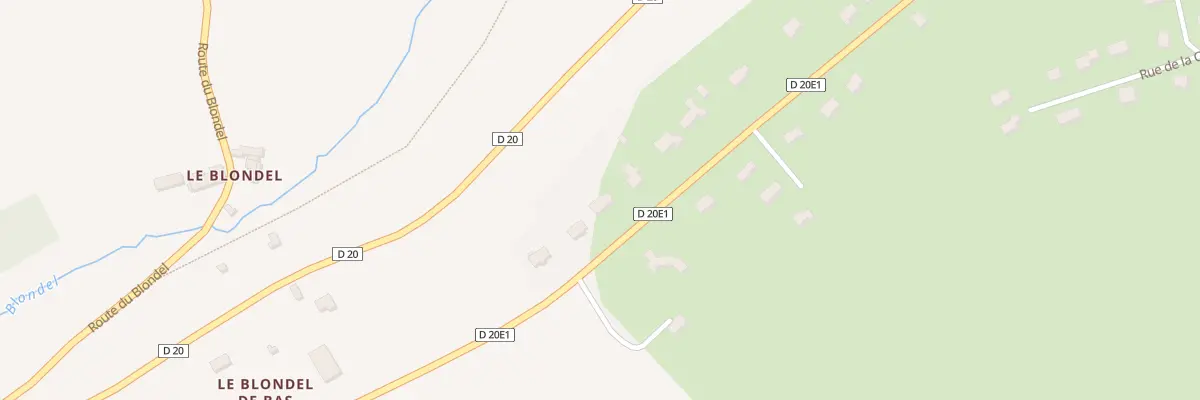 Plan du 18 La Vieille Route à Bricqueville-la-Blouette