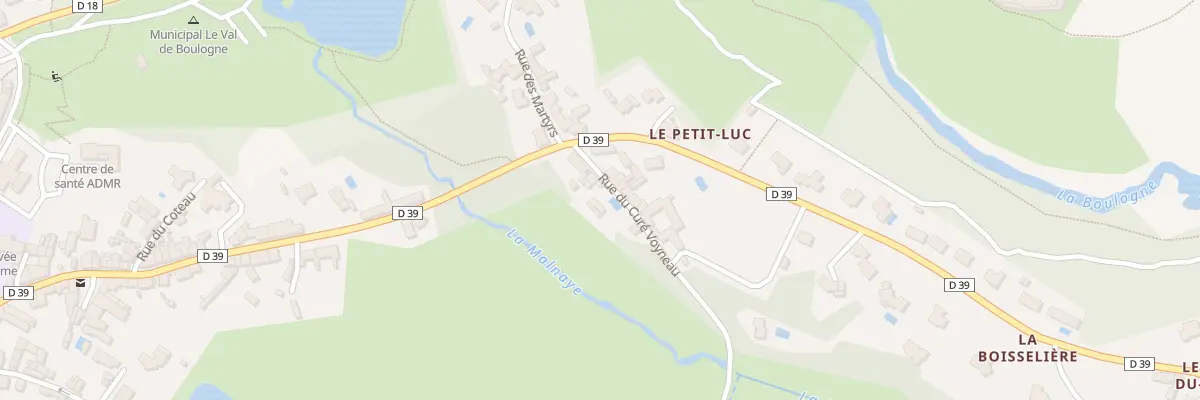 Plan du 46 Rue du cure voyneau aux Lucs-sur-Boulogne