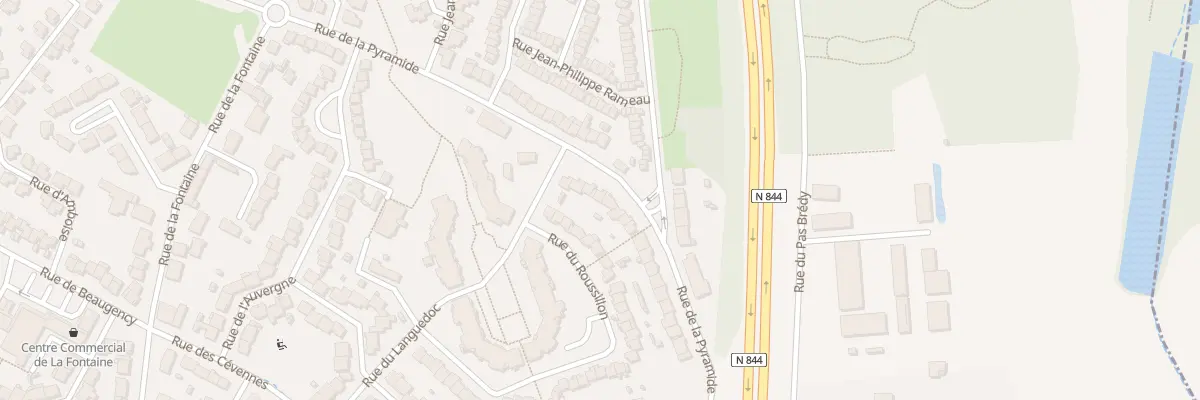 Plan du 96 Rue de la Pyramide à Saint-Sébastien-sur-Loire