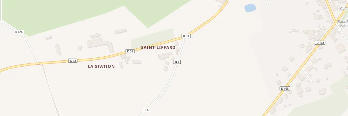 Plan du 5055 Saint-Liffard à Thourie