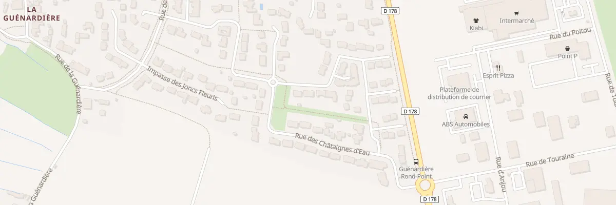 Plan du 2 Rue des flûteaux nageants à Nort-sur-Erdre
