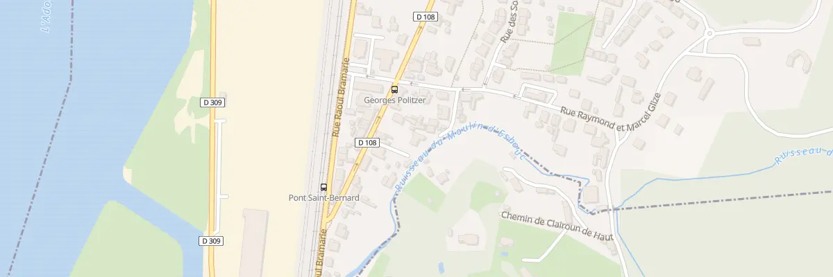 Plan du 73 Rue Georges Politzer à Boucau