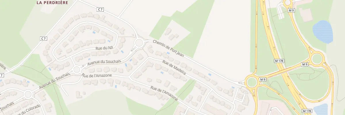 Plan du 13 Rue de Madeira à Carquefou