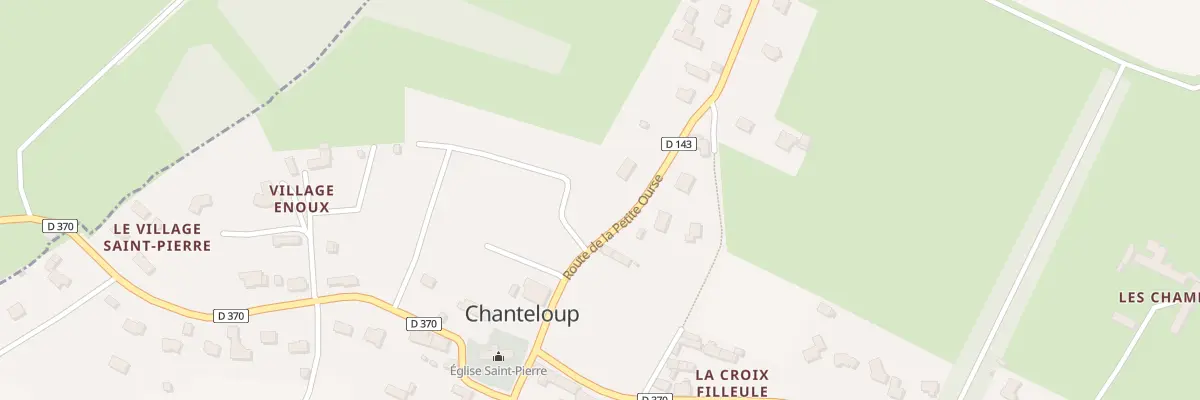 Plan du 235 Rue de la Couronne Boréale à Chanteloup