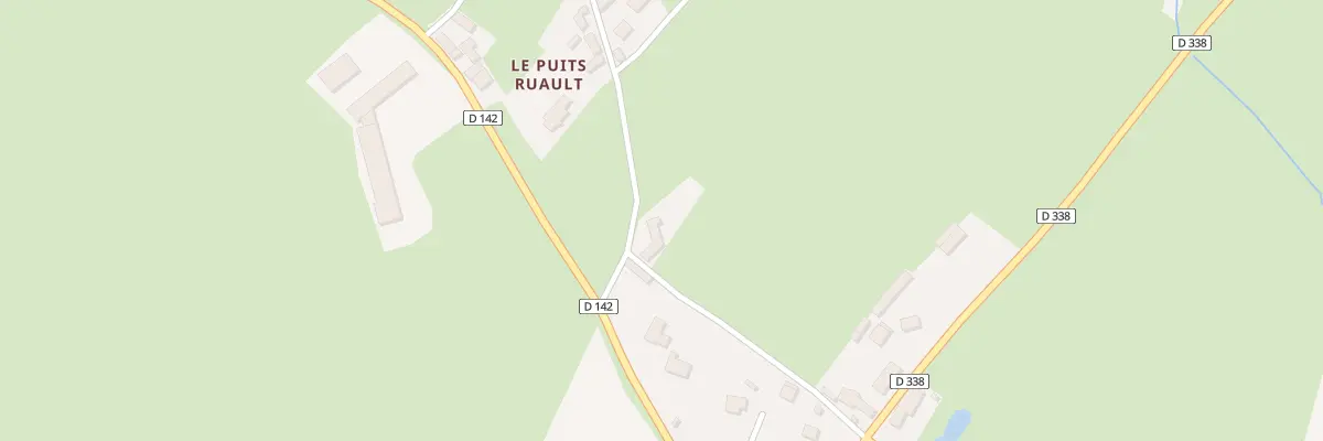 Plan du 8 Le Puits Ruault à Vesly
