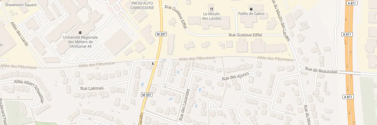 Plan du 13 Rue des Lavandes à Sainte-Luce-sur-Loire