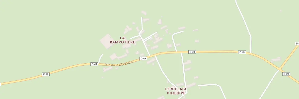 Plan du 46 Rue de la Liberation Quettrevi à Quettreville-sur-Sienne