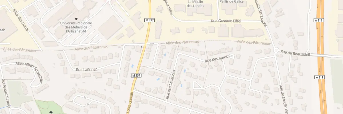 Plan du 9 Rue des Lavandes à Sainte-Luce-sur-Loire