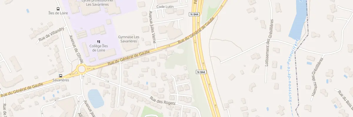 Plan du 140 Rue du Général De Gaulle à Saint-Sébastien-sur-Loire