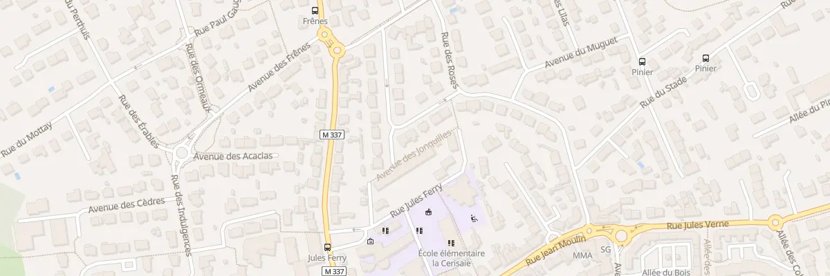 Plan du 8 Av des Oeillets à Sainte-Luce-sur-Loire