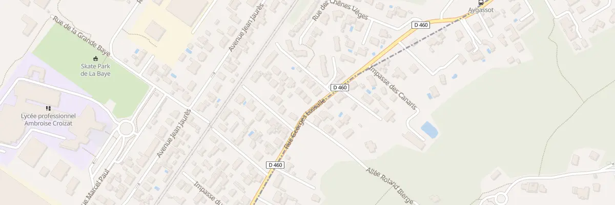 Plan du 99 Rue Georges Lassalle à Tarnos