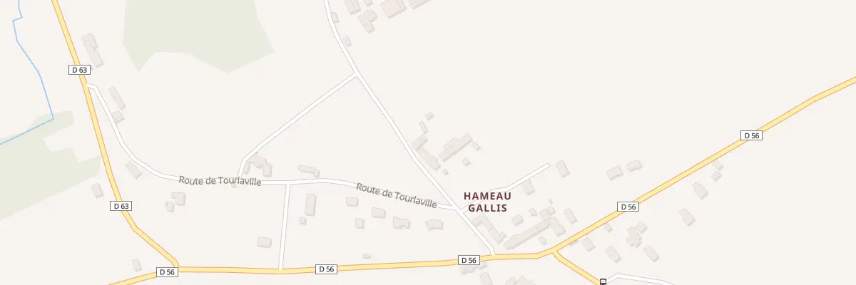 Plan du 44 Rte de Tourlaville - Le Theil à Gonneville-Le Theil