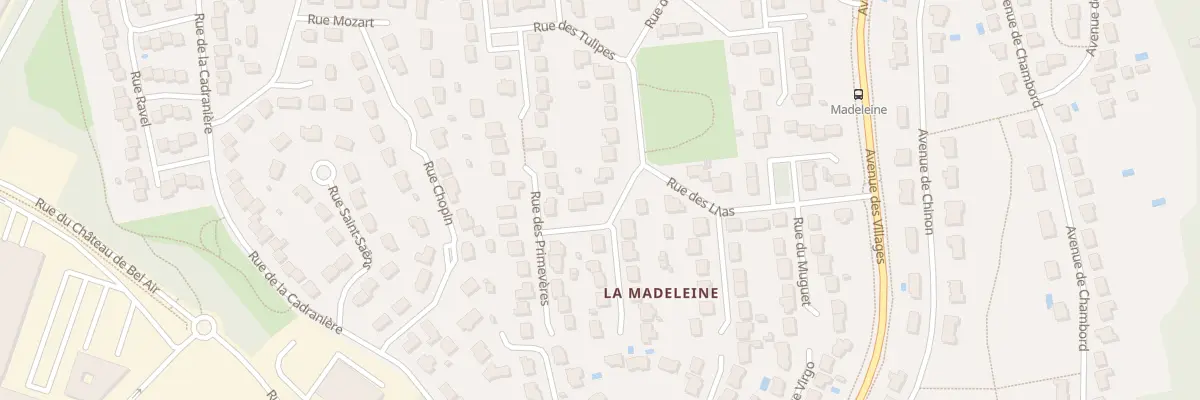 Plan du 4 Rue des Jonquilles à Carquefou