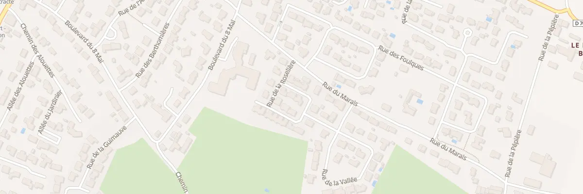 Plan du 13 Rue de la Roselière à Longeville-sur-Mer