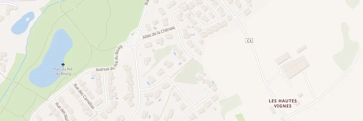 Plan du 12 Rue du Parc au Bignon