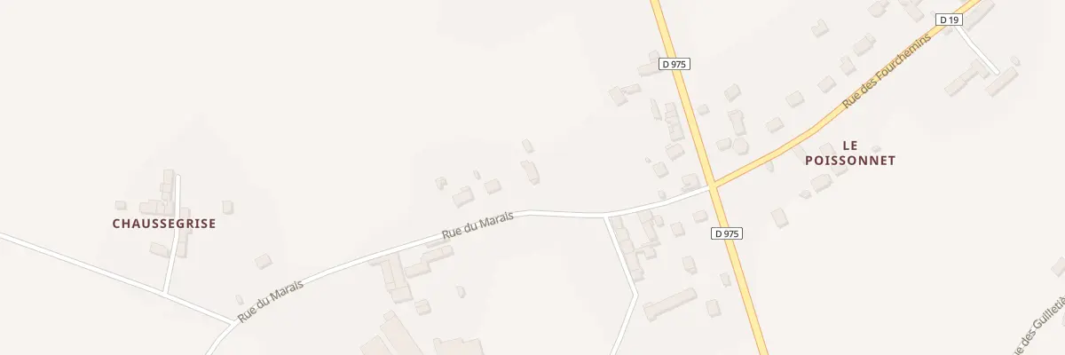 Plan du 4 Rue du Marais à Aucey-la-Plaine