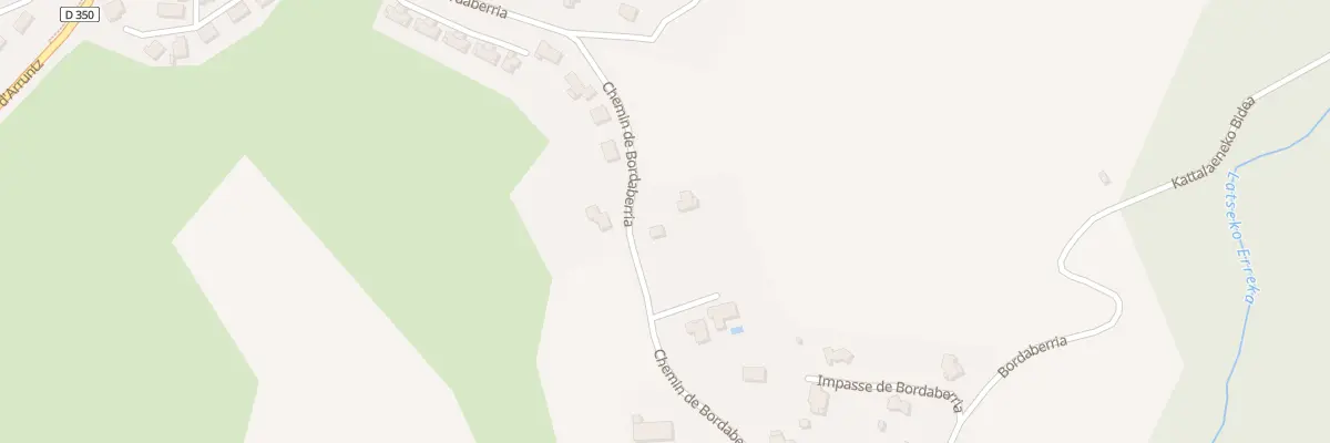 Plan du 561 Che Bordaberria à Ustaritz