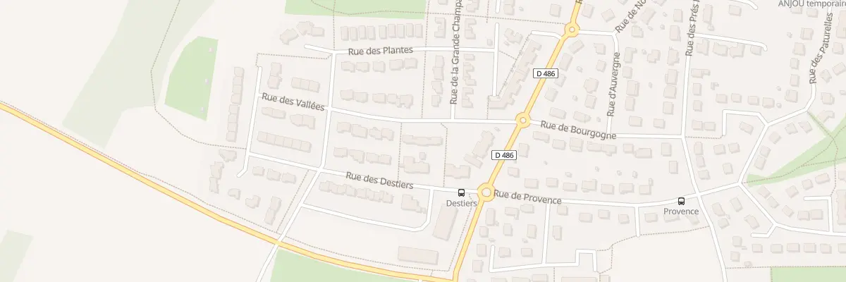Plan du 3 Rue de la Palière à Brécé