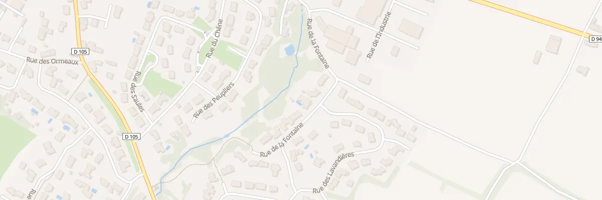 Plan du 34 Rue de la Fontaine à Avrillé