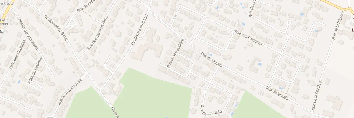 Plan du 3 Rue de la Roselière à Longeville-sur-Mer