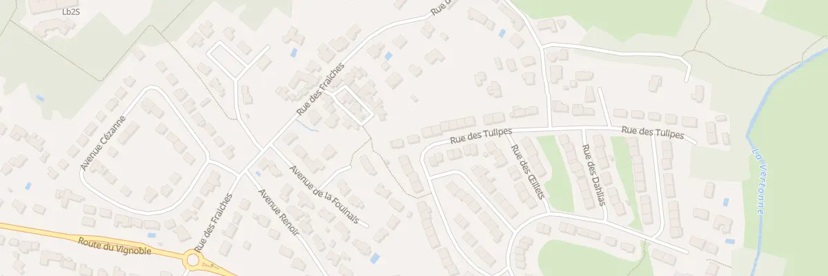 Plan du 37 Rue des Tulipes à Vertou