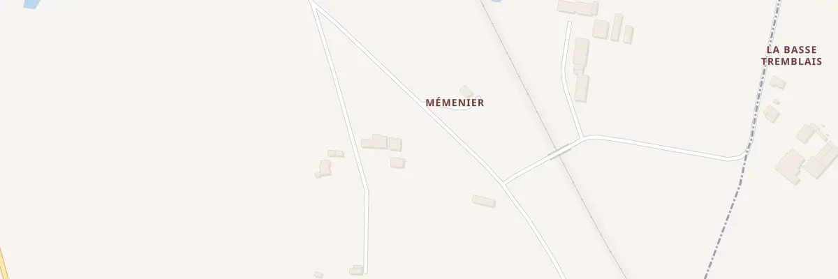 Plan du 8 Memenier à Janzé