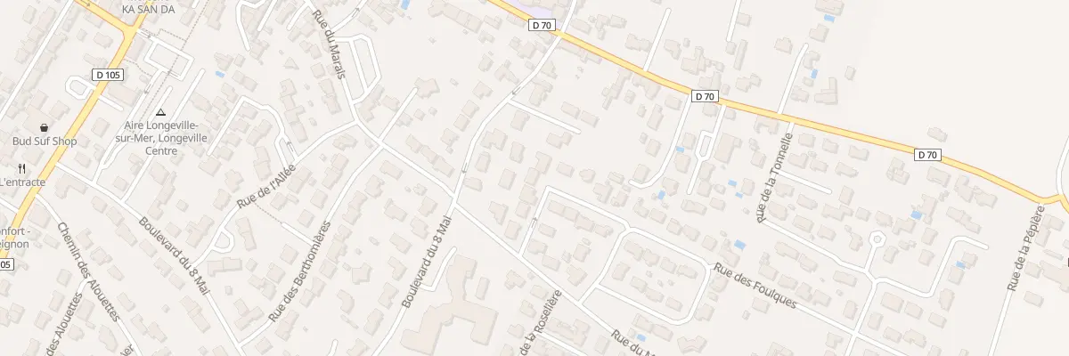 Plan du 12 Rue des Aigrettes à Longeville-sur-Mer