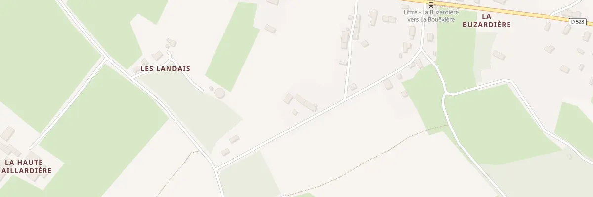 Plan du 12 La Buzardière à Liffré