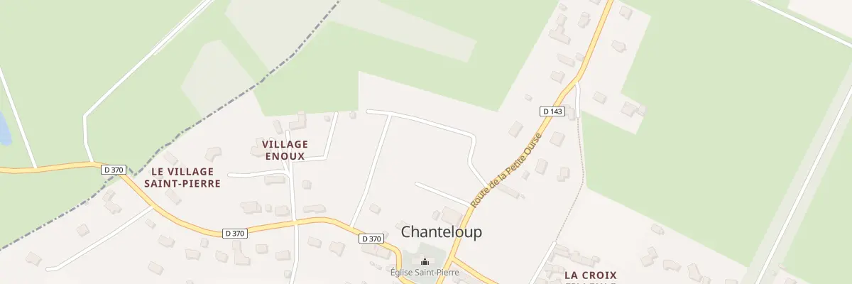 Plan du 170 Rue de la Couronne Boréale à Chanteloup