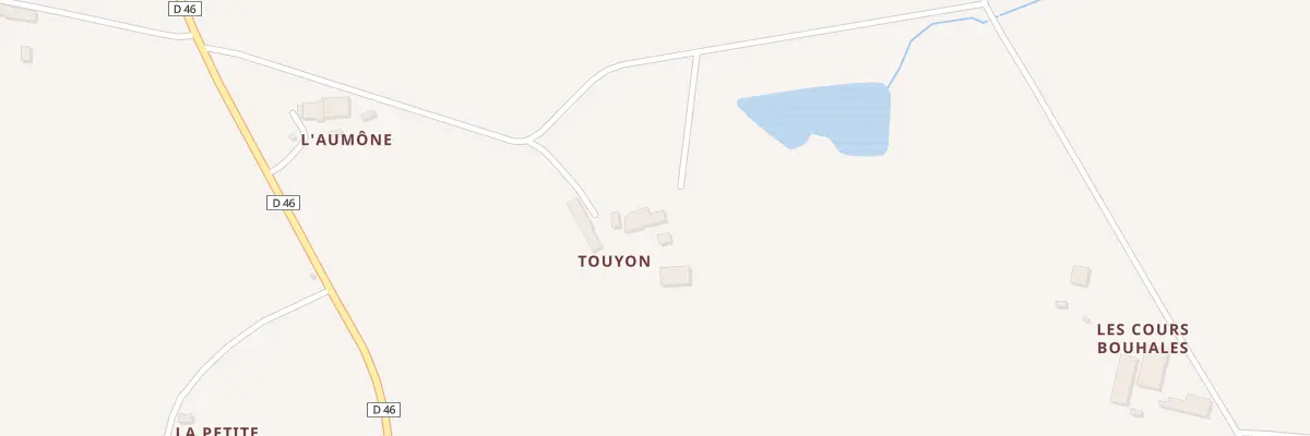 Plan du 4 Touyon à Janzé