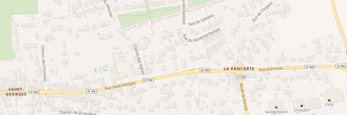 Plan du 123 Rue Saint Georges à Nort-sur-Erdre