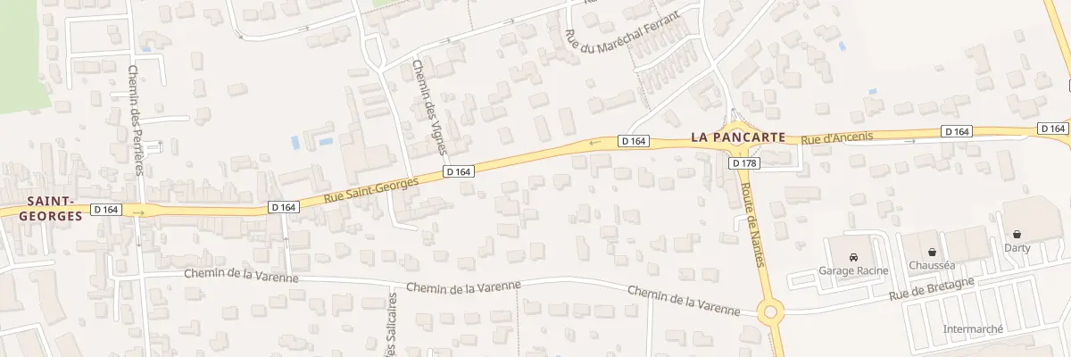 Plan du 98 Rue Saint Georges à Nort-sur-Erdre