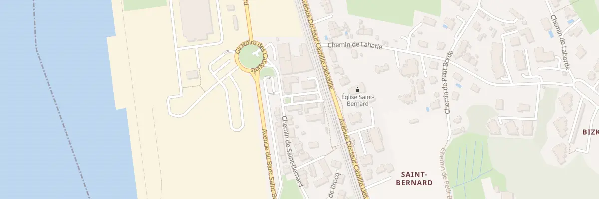 Plan du 5 Rue Chanoine Borthayre à Bayonne