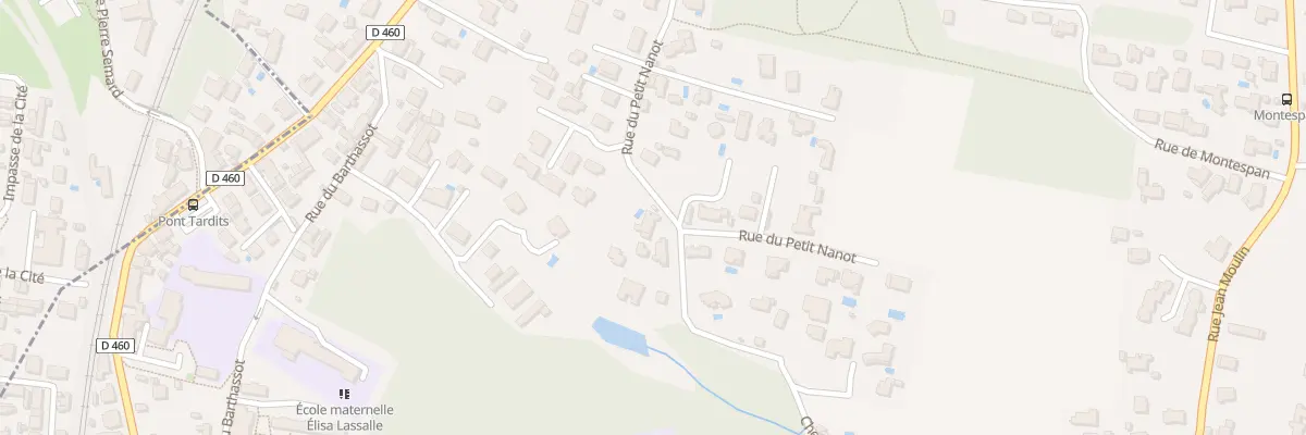 Plan du 48 Rue du Petit Nanot à Boucau
