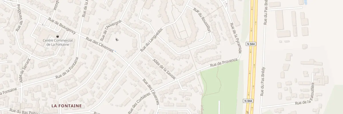 Plan du 16 Rue du Roussillon à Saint-Sébastien-sur-Loire