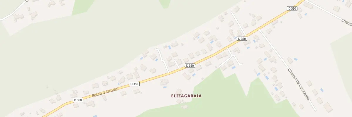 Plan du 686 Rte d’ Arruntz à Ustaritz