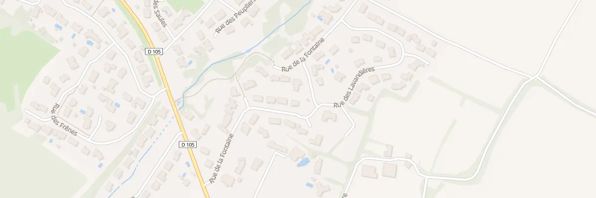 Plan du 16 Rue de la Fontaine à Avrillé