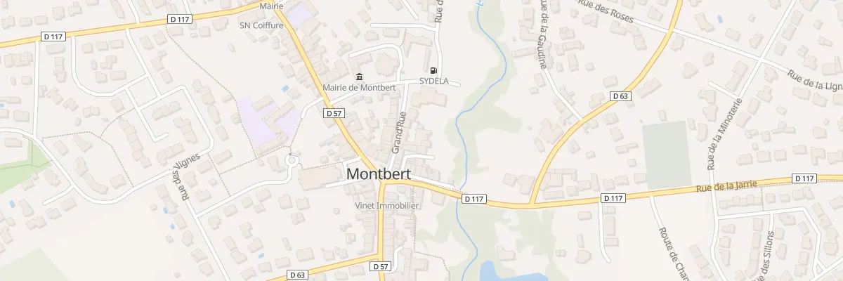 Plan du 8B Grand’Rue à Montbert