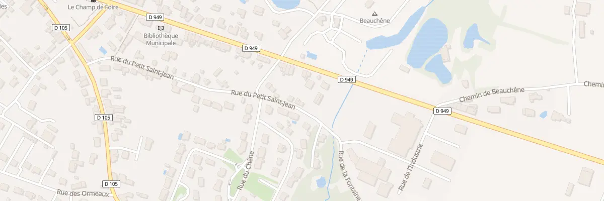 Plan du 361 Rue du petit saint-jean à Avrillé