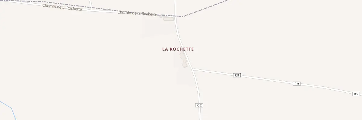 Plan du 1 La Rochette à Issé