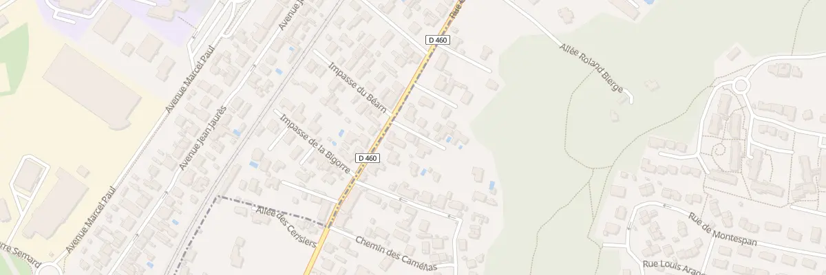 Plan du 92B Rue Georges Lassalle à Boucau