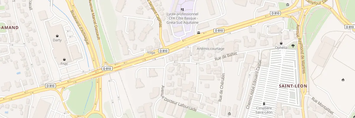 Plan du 37 Av Maréchal Soult à Bayonne
