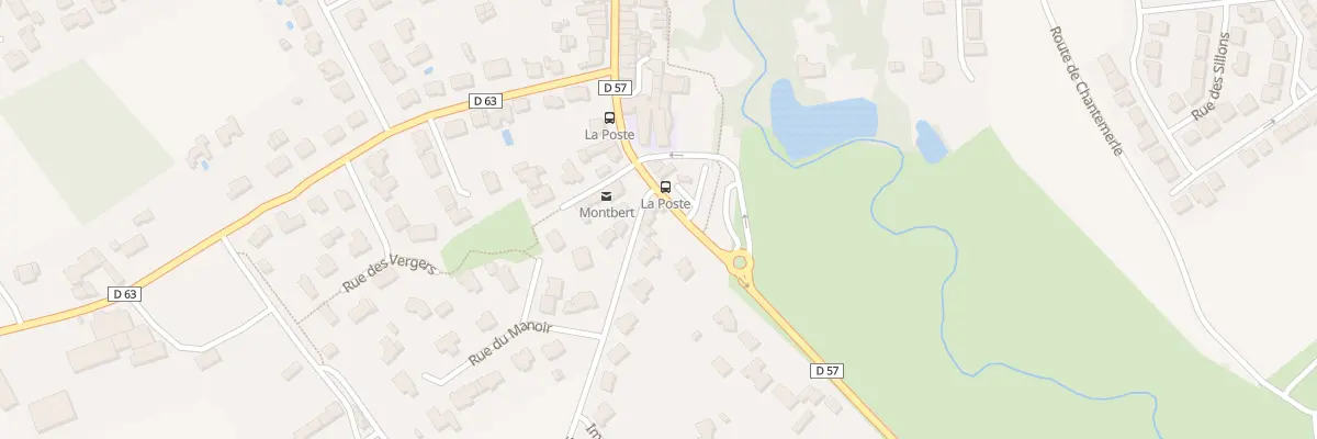Plan du 1 Rue de la Joutelle à Montbert