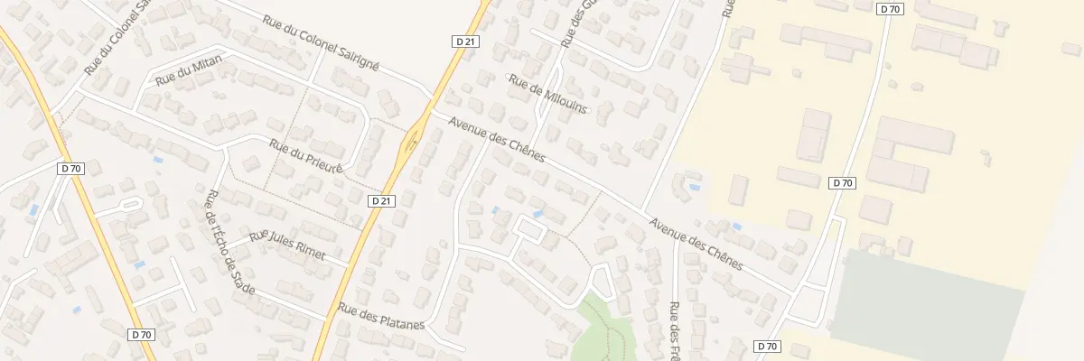 Plan du 6 Av des Chênes à Longeville-sur-Mer